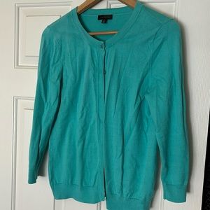 Turquoise cardigan